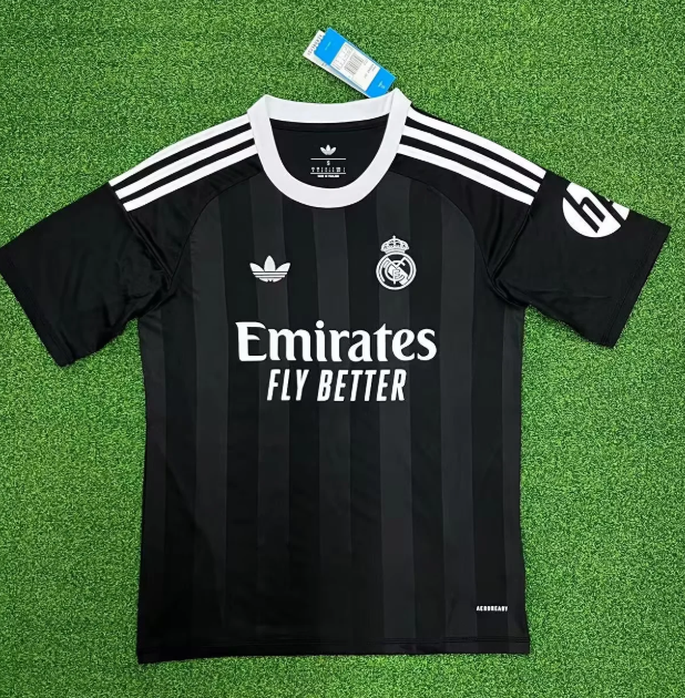 AAA Quality Real Madrid 25/26 GK Black Soccer Jersey